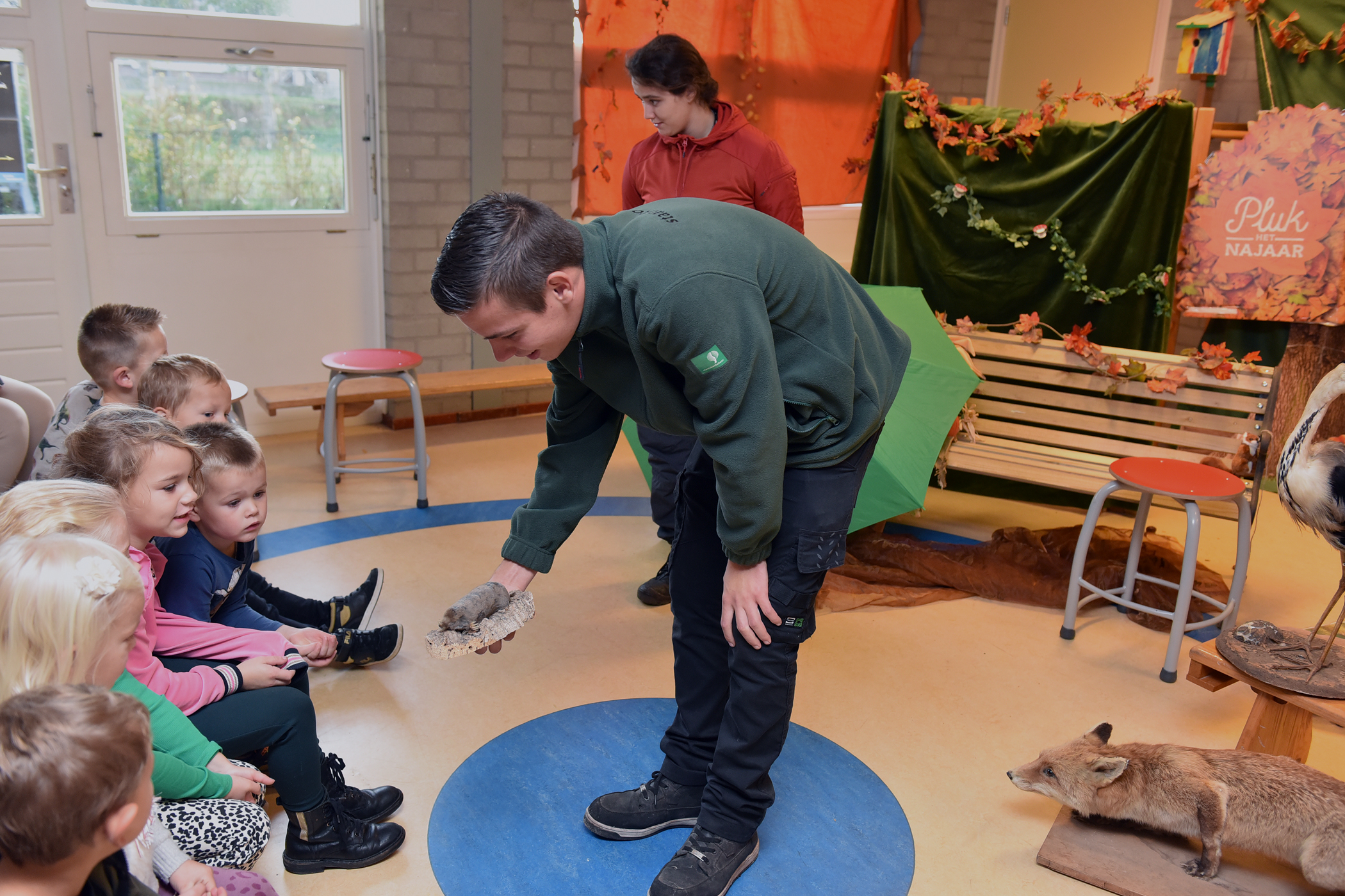 Boswachters bij Kinderboerkweek