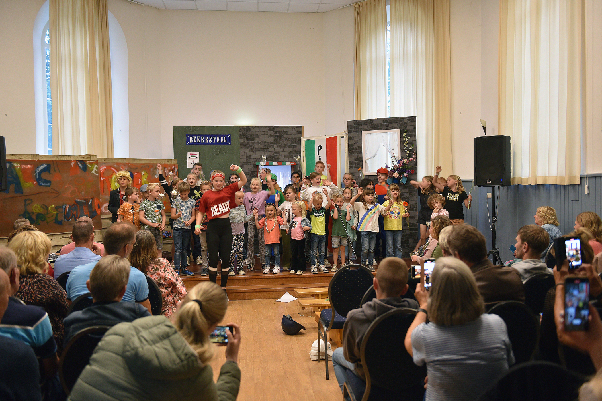 Leerlingen De Lantscheene voeren musical op