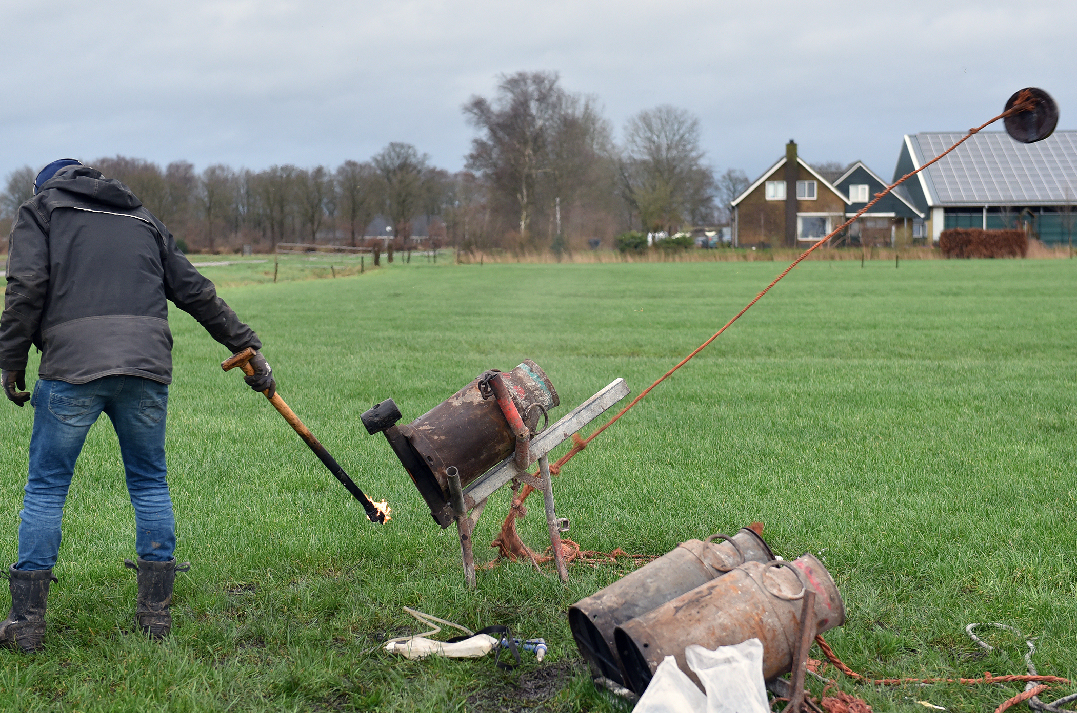 Op tien locaties carbidschieten met vergunning